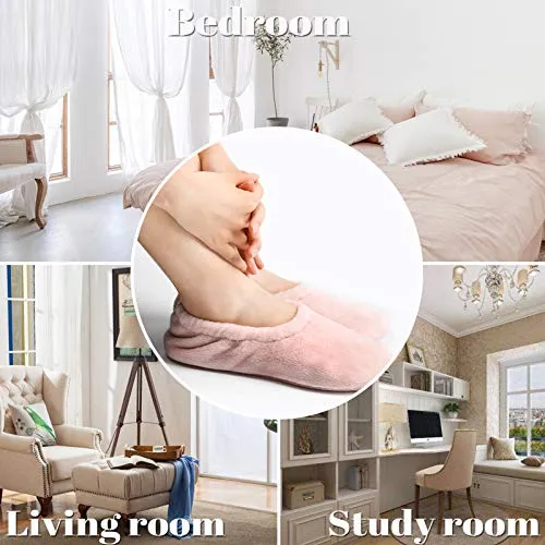 Soft Sole Warm Women’s Slipper Socks Non-slip Grippers, Winter House Bedroom Slippers
