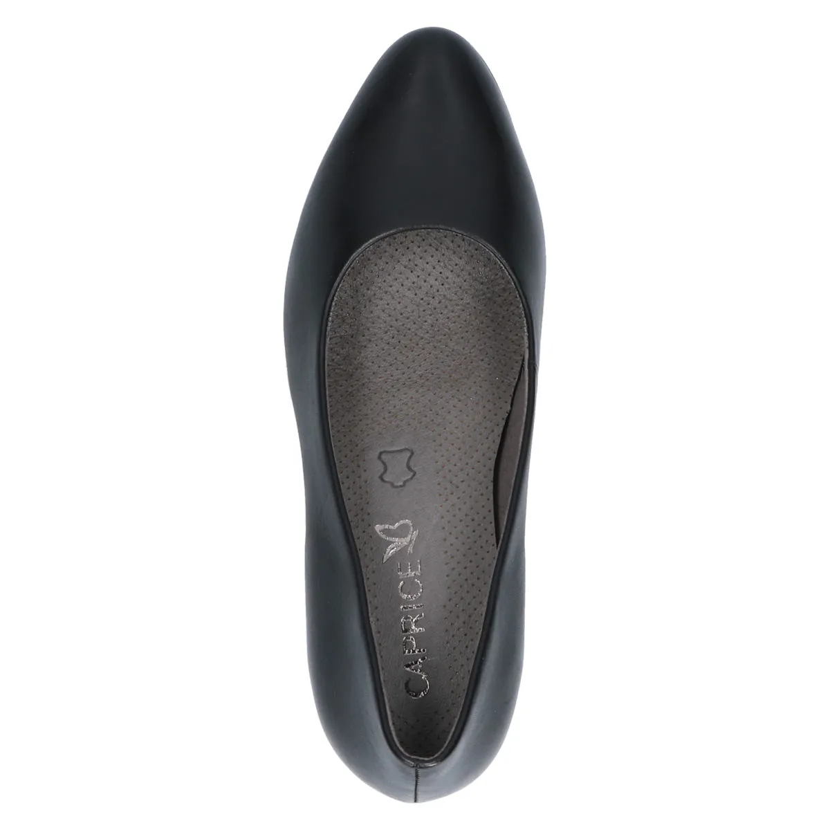 Sophisticated Statement Black Leather Pumps