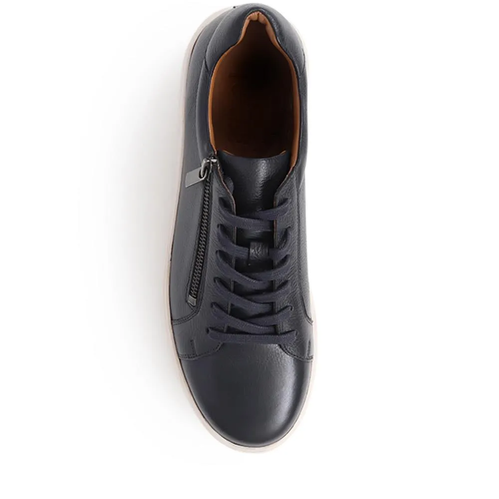 Spenser Leather Trainers - SPENSER / 325 110