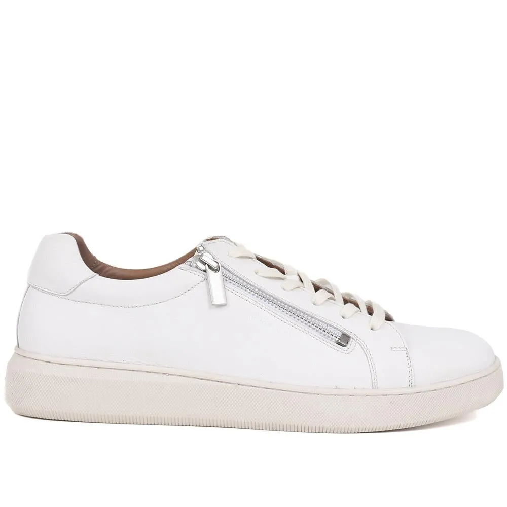 Spenser Leather Trainers - SPENSER / 325 110