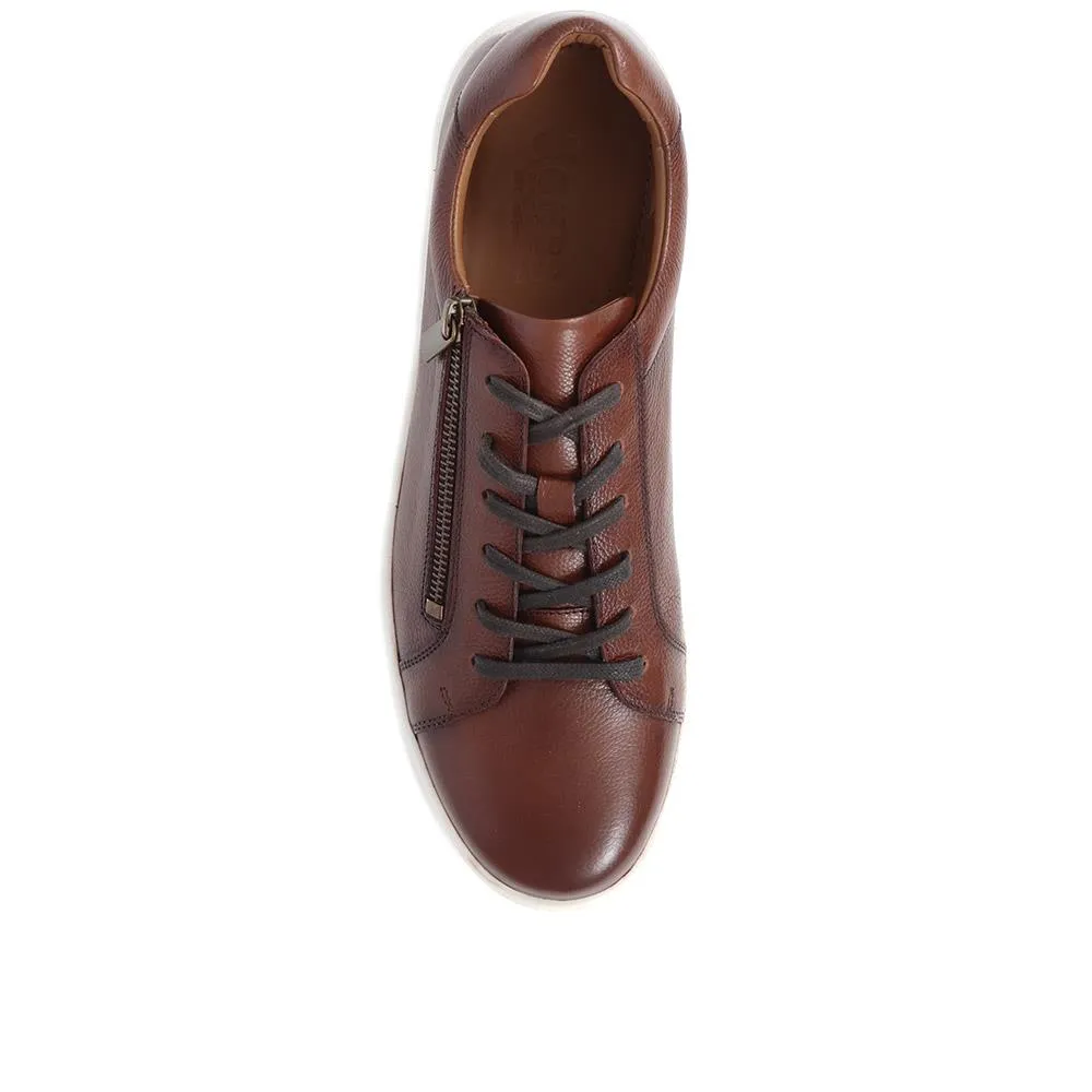 Spenser Leather Trainers - SPENSER / 325 110
