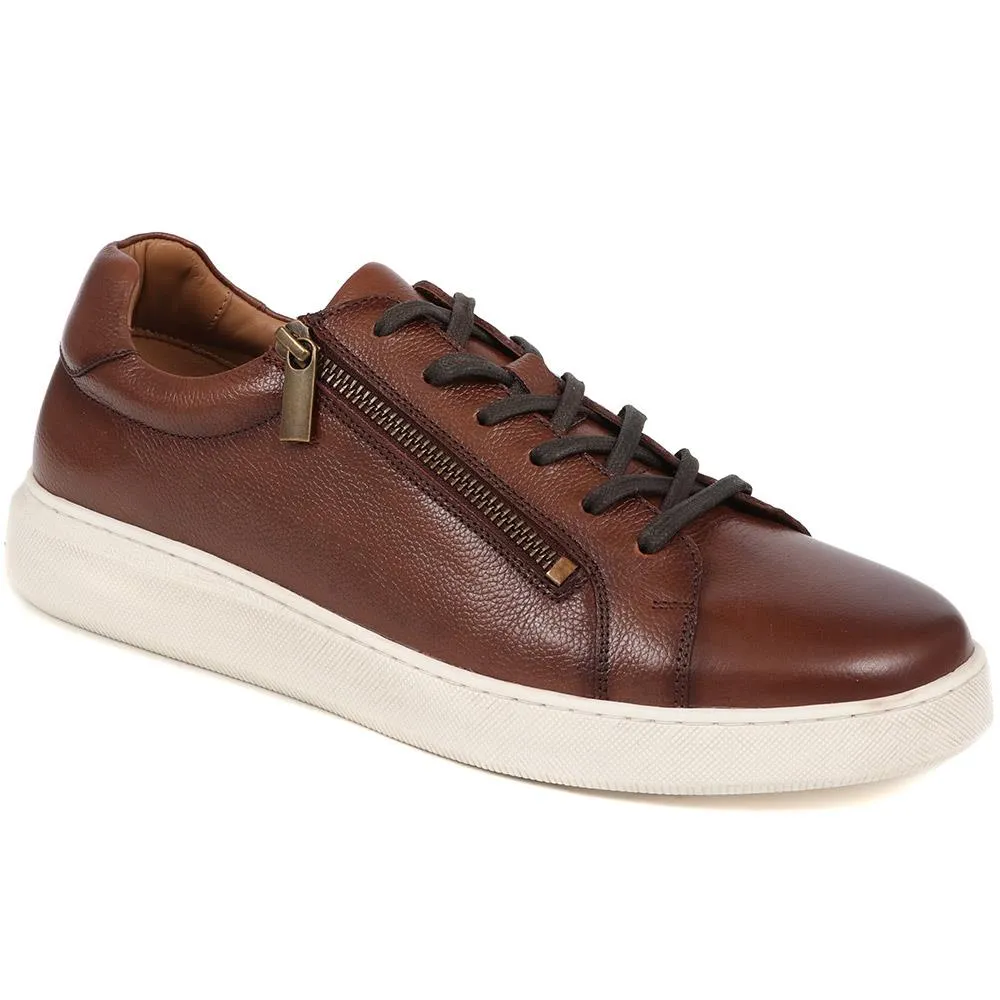 Spenser Leather Trainers - SPENSER / 325 110