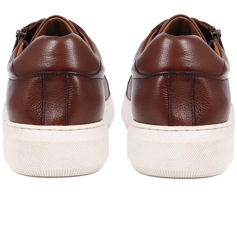 Spenser Leather Trainers - SPENSER / 325 110