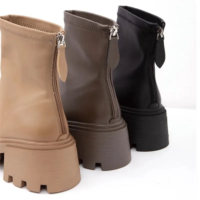 Stacy Platform Boots