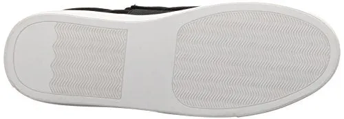 STEVEN by Steve Madden Women's Deylin Sneaker, Black, 7.5 Medium US
