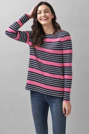 Striped Jersey Top