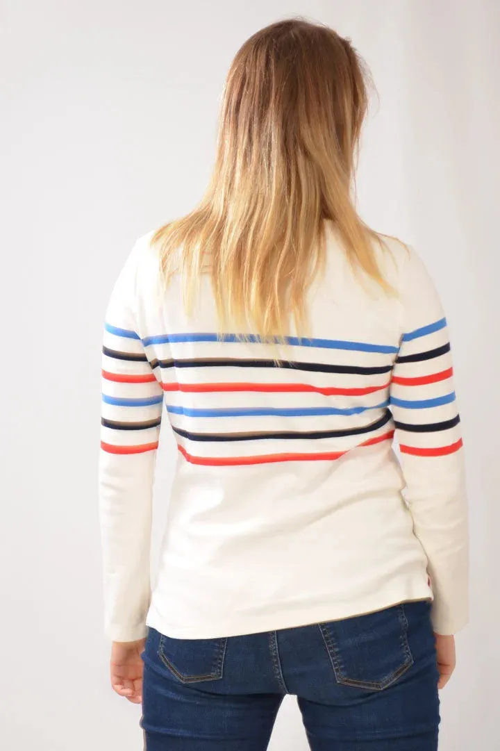 Striped Jersey Top