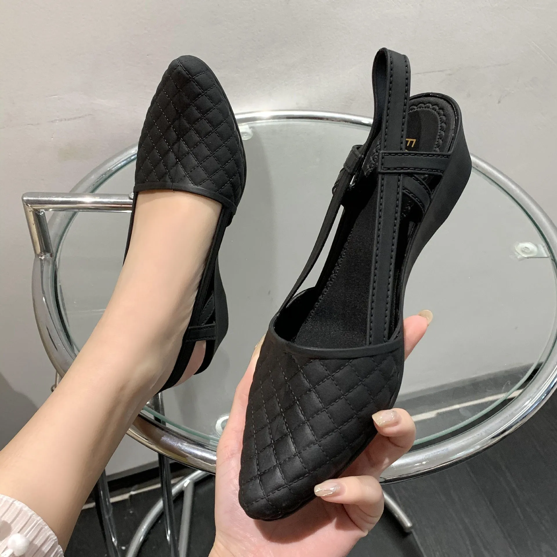 Summer Casual Solid Color Outdoor Sandals