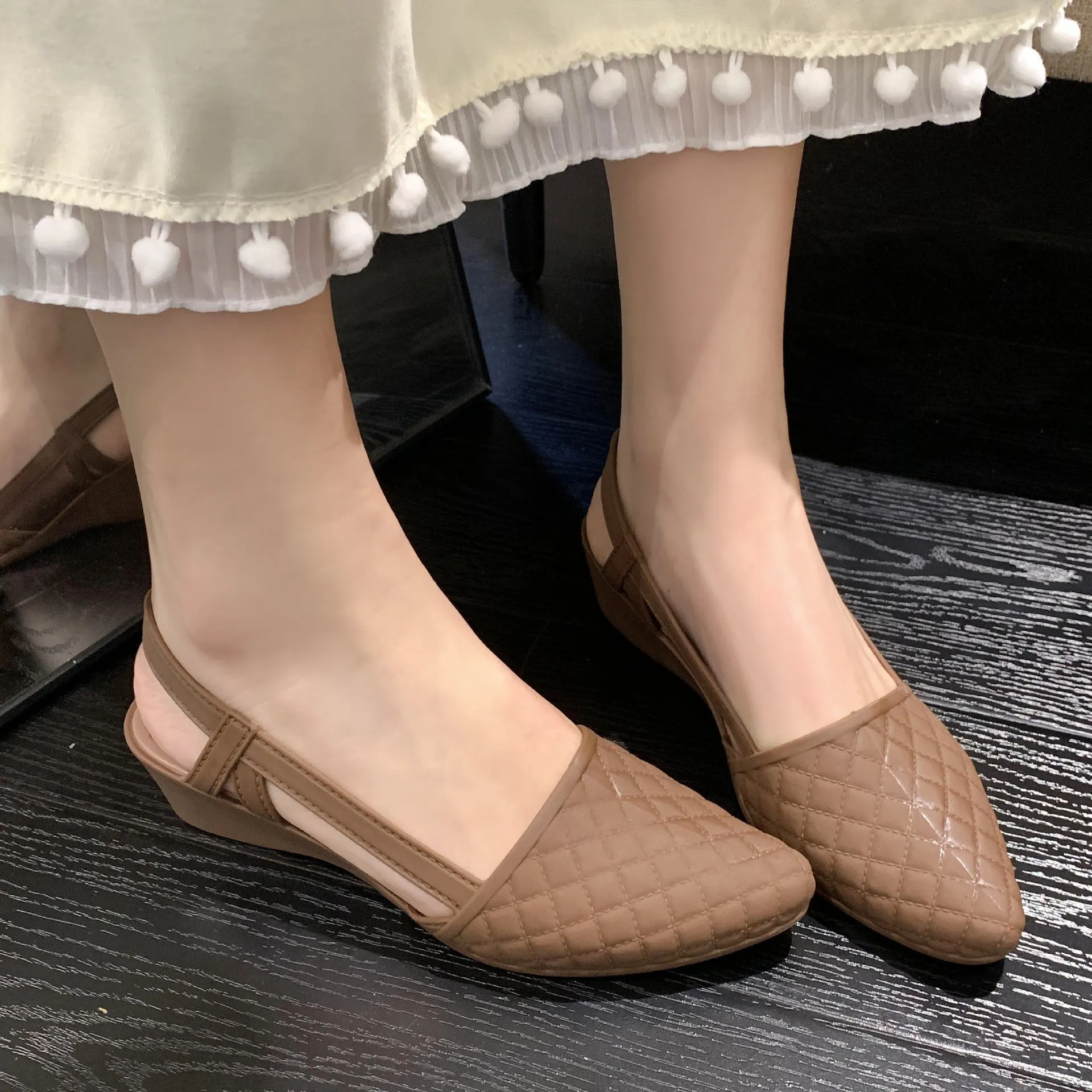 Summer Casual Solid Color Outdoor Sandals