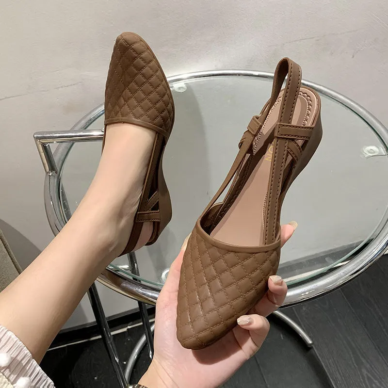 Summer Casual Solid Color Outdoor Sandals