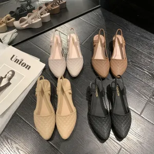 Summer Casual Solid Color Outdoor Sandals