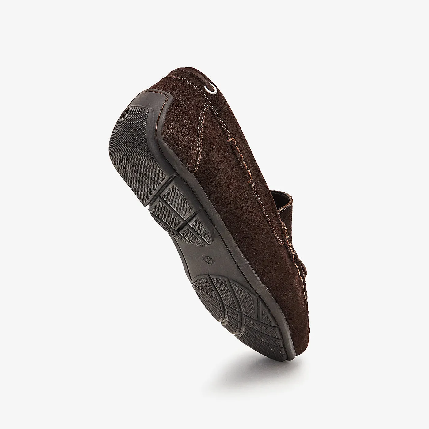 Tassled Leather Loafers for Men
