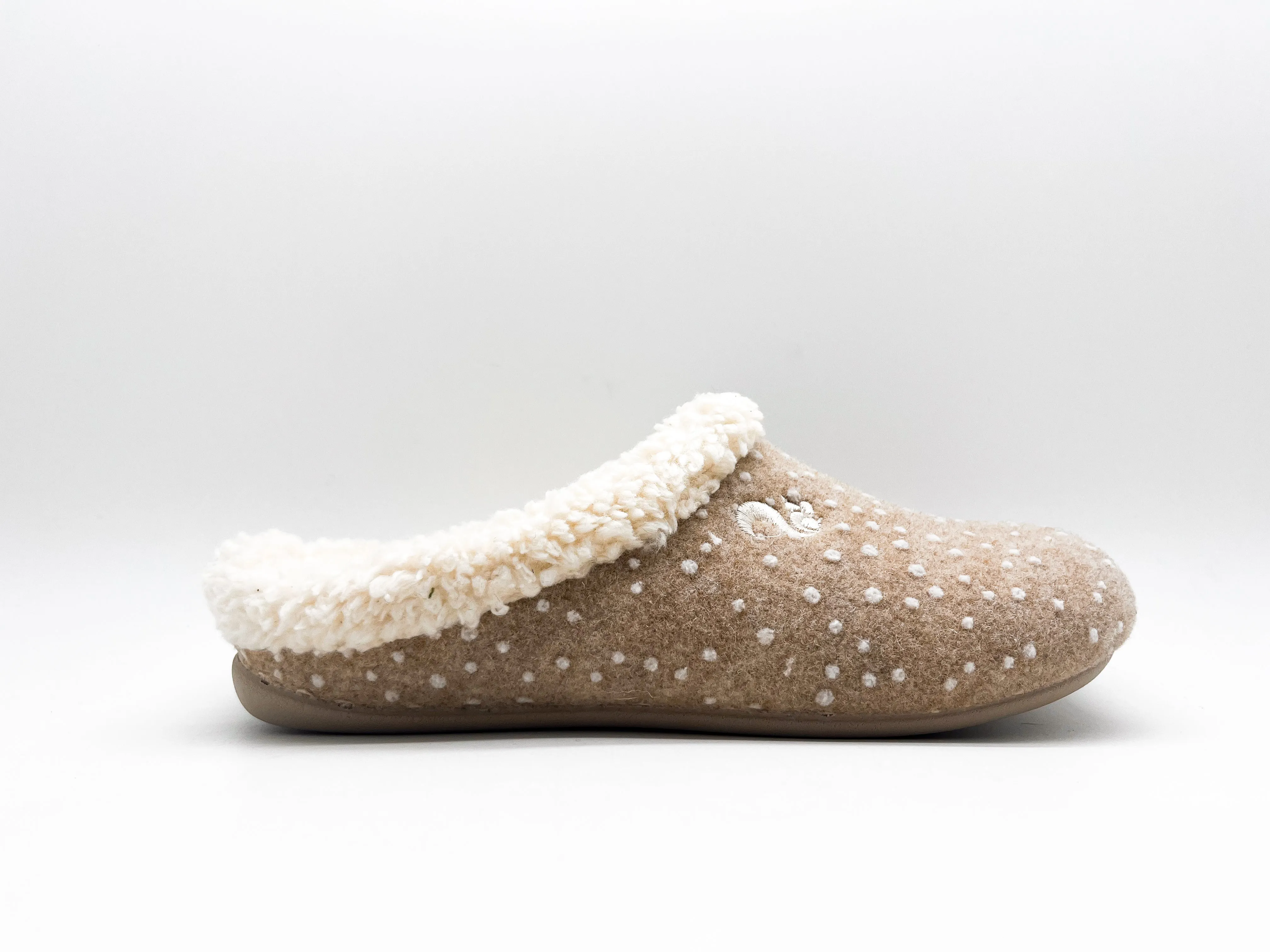 thies 1856 ® Eco Snow Cozy Slipper beige (W/X)