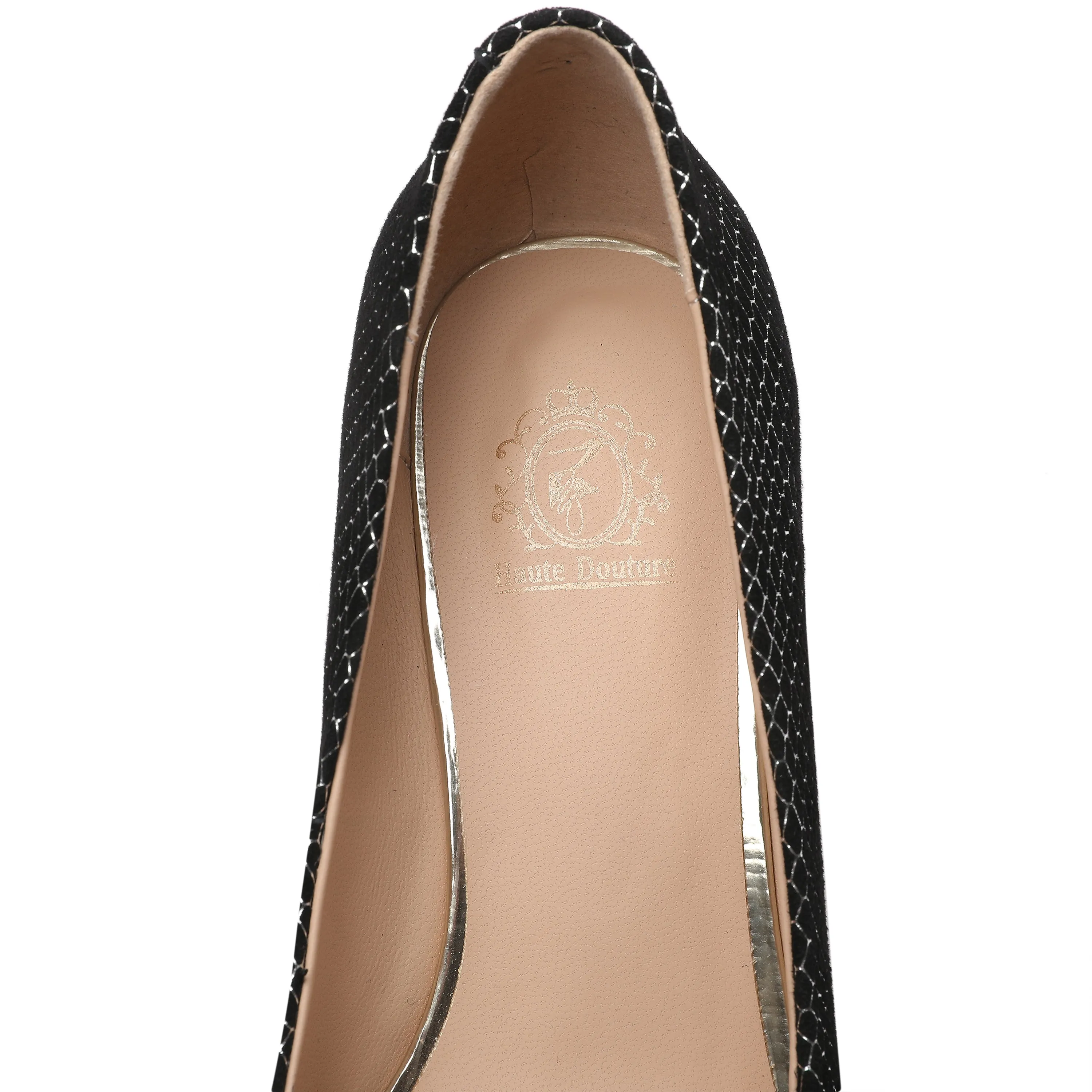 TinaCus Women's Handmade Leather Exquisite Mid Heel Pointy Toe Loafer Pumps with Bowknot