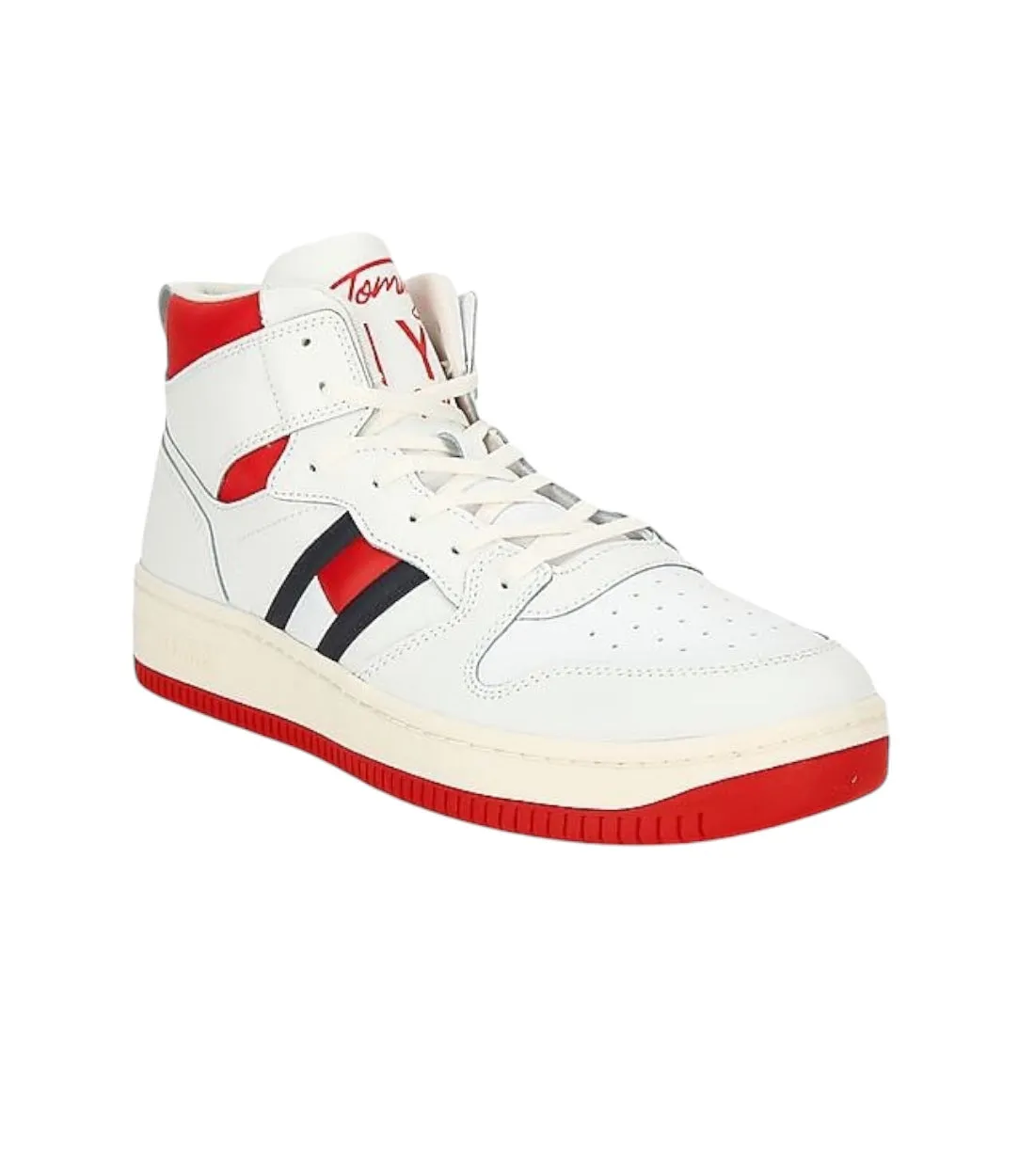 Tommy Hilfiger Jeans Vlag Logo High Top Sneakers