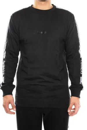 trainers taped crewneck