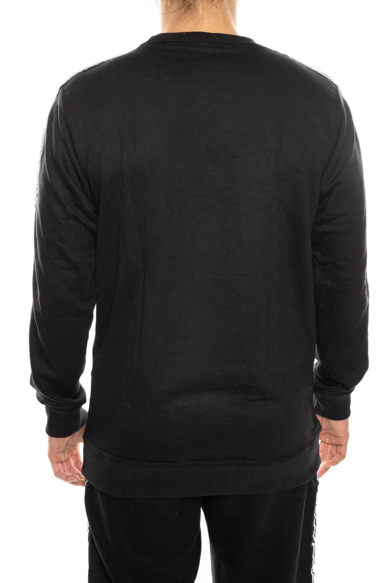 trainers taped crewneck
