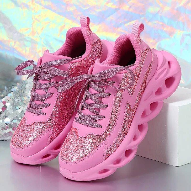 Trendy Glitter Sneakers