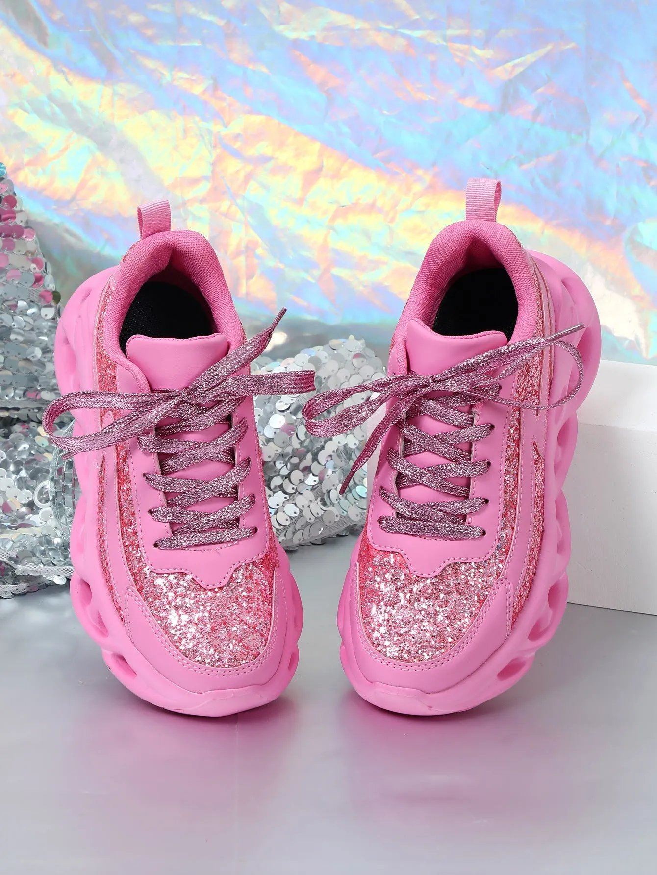 Trendy Glitter Sneakers