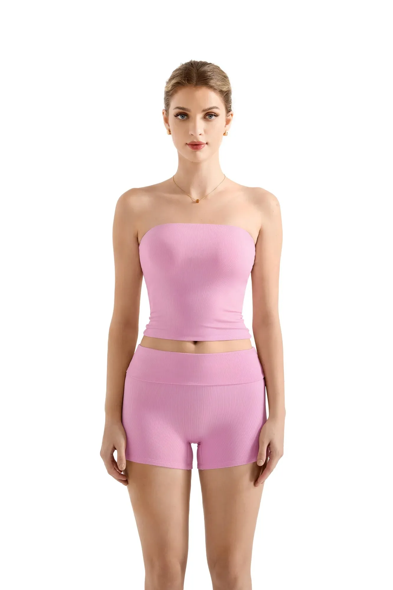 Tube Top Workout Lounge Set