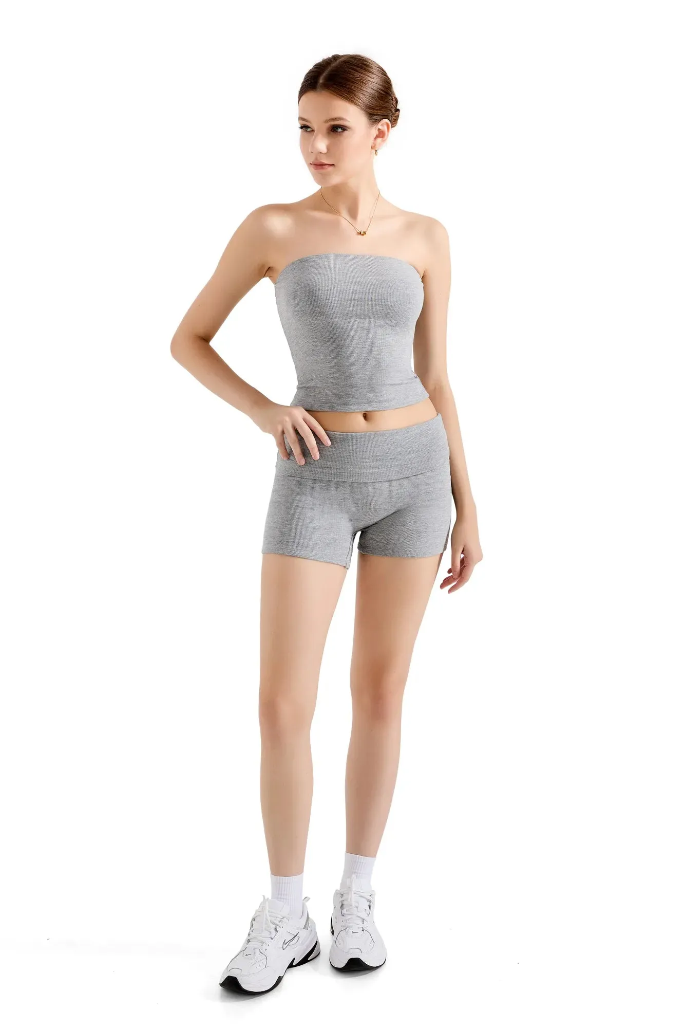 Tube Top Workout Lounge Set
