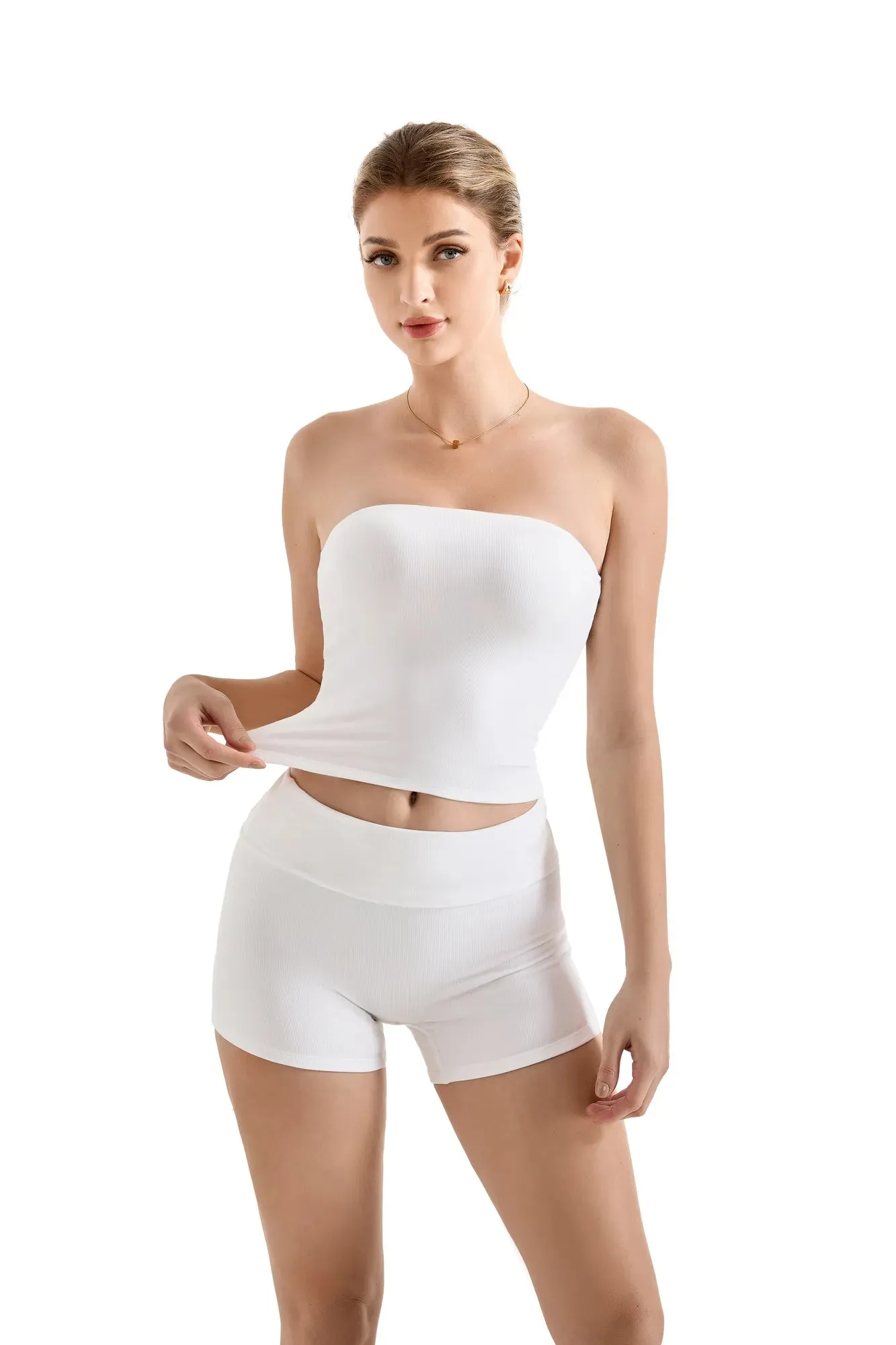 Tube Top Workout Lounge Set