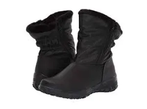 Tundra Donna Short Wide Width Double Zipper Womens Snow Boot