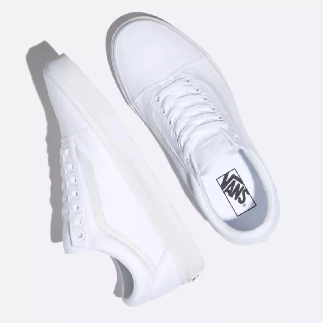 Vans Old Skool White Mens Womens NOT RETUNABLE