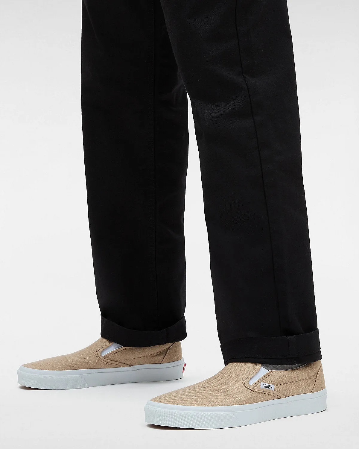 VANS Unisex Classic Slip-On Trainers - Summer Linen