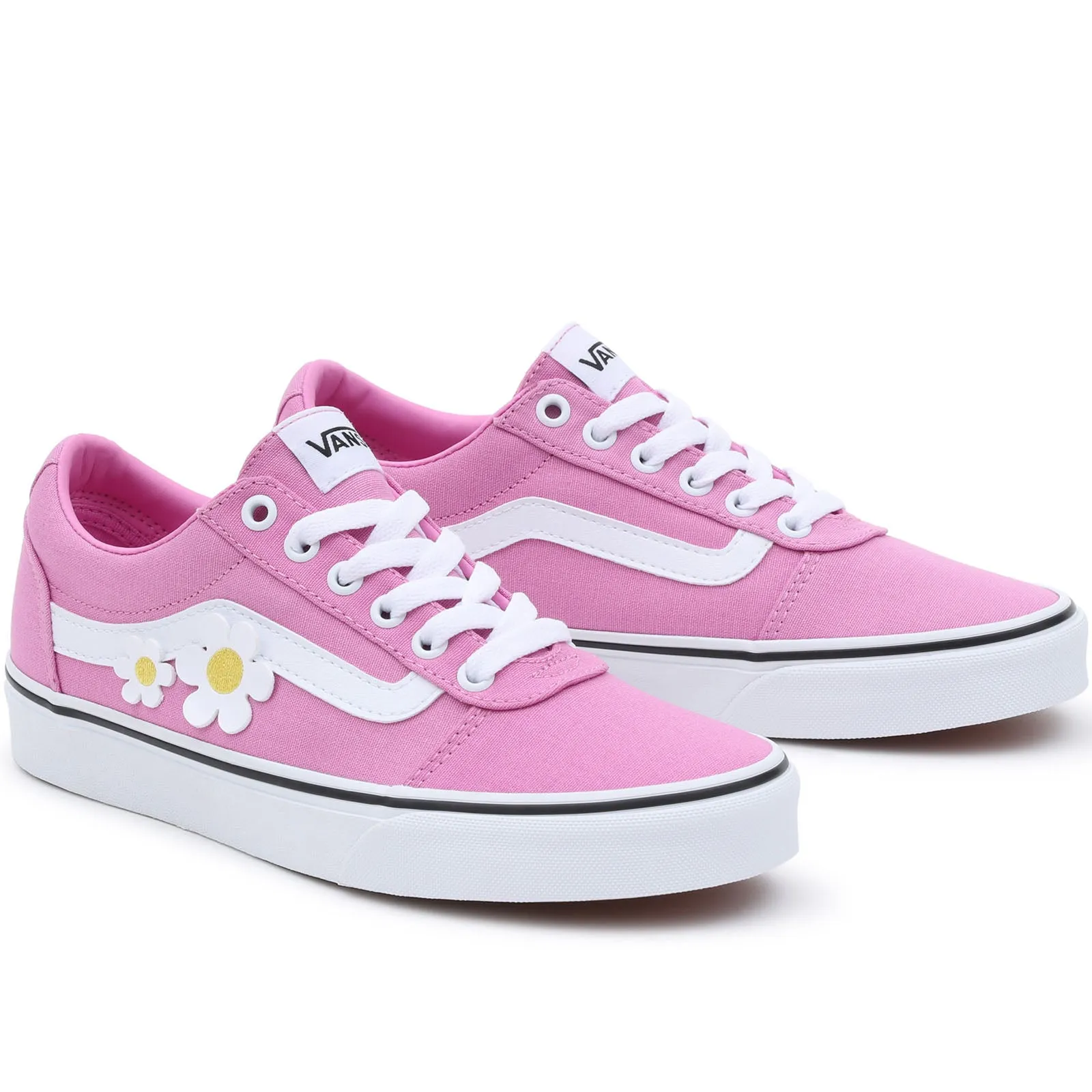 Vans Womens Ward Low Rise Retro Canvas Trainers