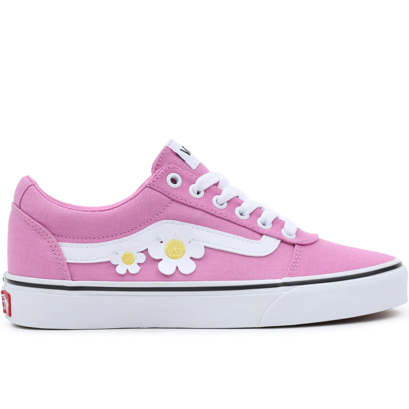 Vans Womens Ward Low Rise Retro Canvas Trainers