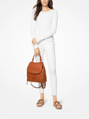 Viv Large Leather Backpack