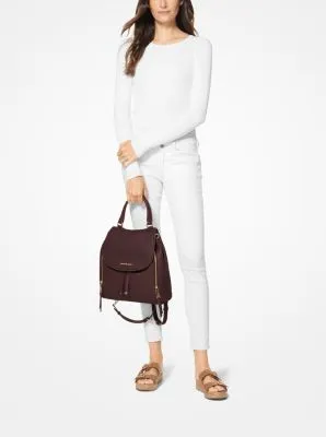 Viv Large Leather Backpack