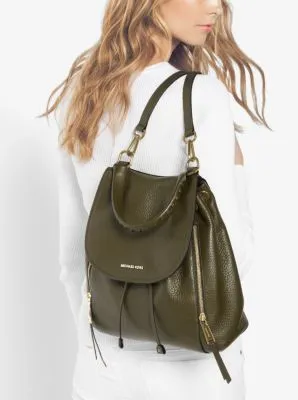Viv Large Leather Backpack
