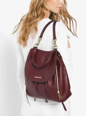 Viv Large Leather Backpack