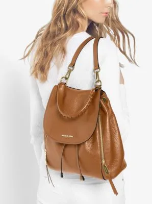Viv Large Leather Backpack