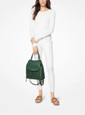 Viv Large Leather Backpack