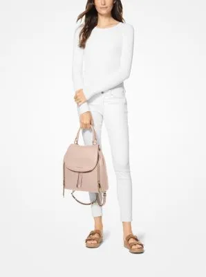 Viv Large Leather Backpack