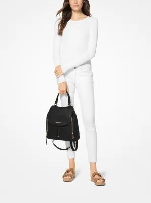 Viv Large Leather Backpack