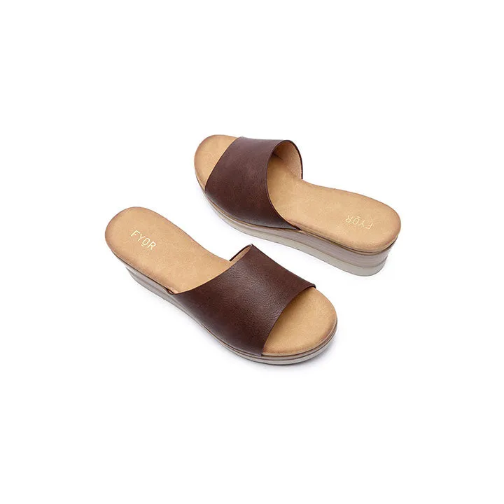Wide Strap Flatform Sandal HL 34