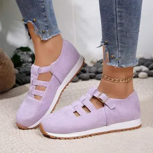 Women's Cutout Casual Flats 68613289C