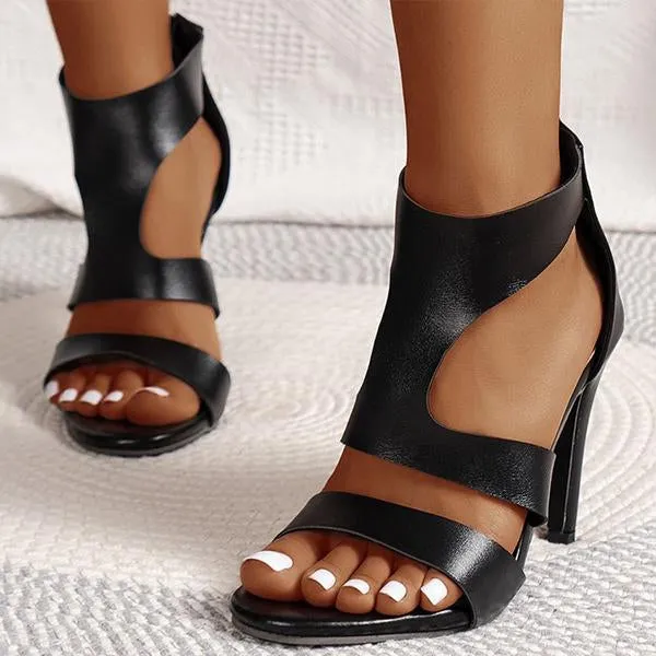 Women's Fashion Hollow Stiletto Dress Sandals 02280885S
