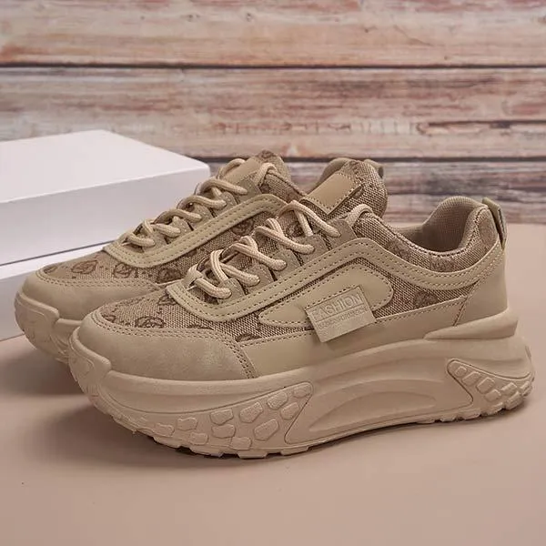 Women's Fashion Lace-Up Sneakers 73984756C