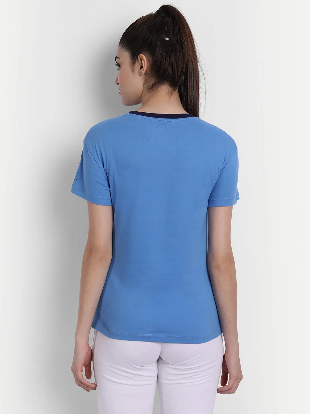 Women'S Half Sleeve T-Shirts In Premium Cotton Fabric