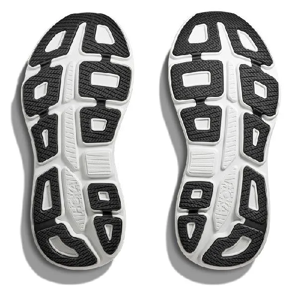 Womens Hoka Bondi 9 in Black/White