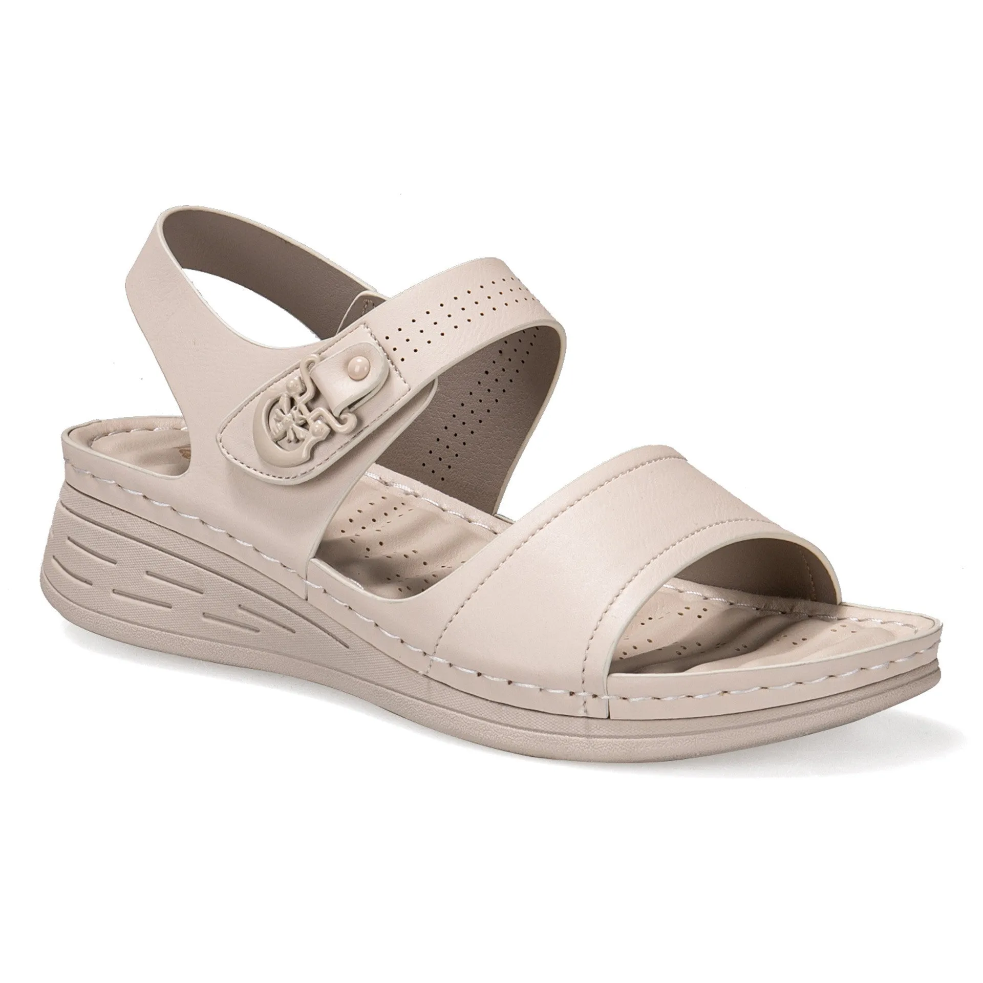 Women's Latex Wedge Sandals