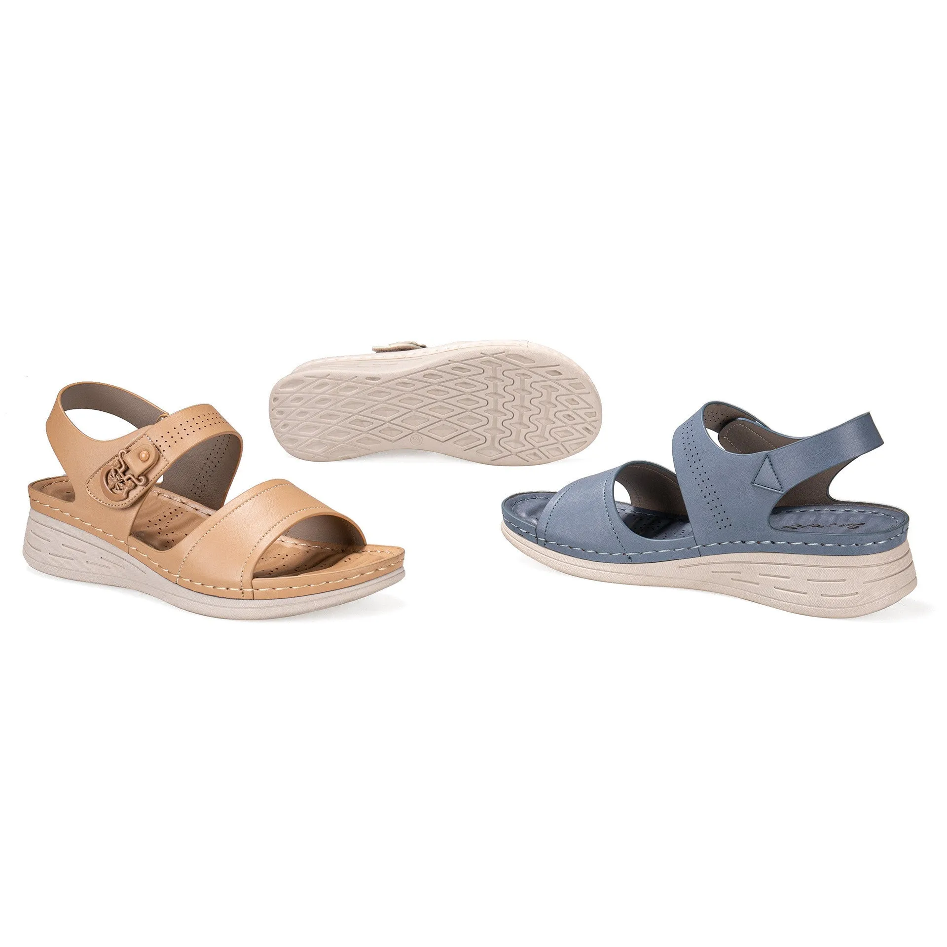 Women's Latex Wedge Sandals
