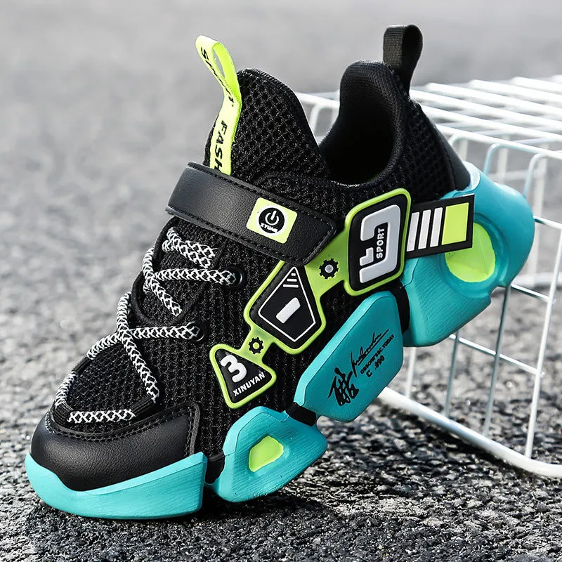 Women's Mesh Velcro Walking Sneakers - Lightweight & Breathable - Trendy Shop