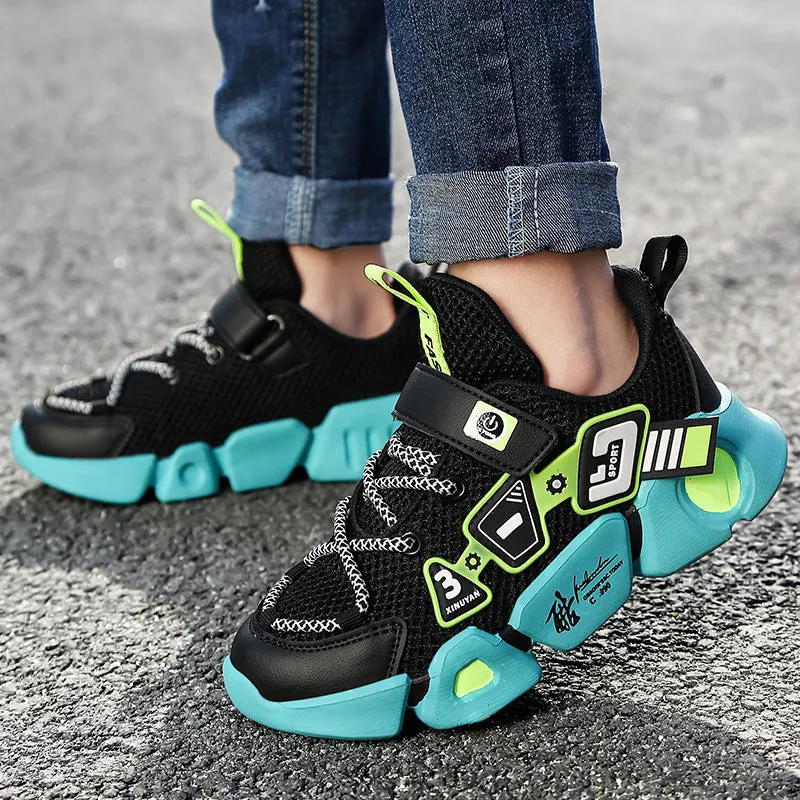 Women's Mesh Velcro Walking Sneakers - Lightweight & Breathable - Trendy Shop
