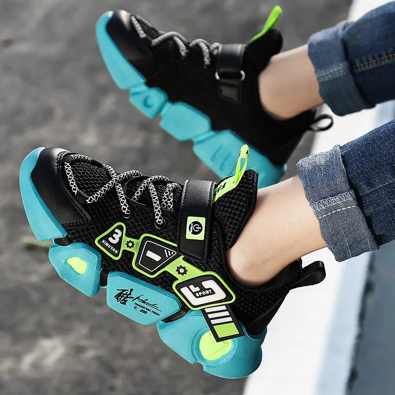 Women's Mesh Velcro Walking Sneakers - Lightweight & Breathable - Trendy Shop